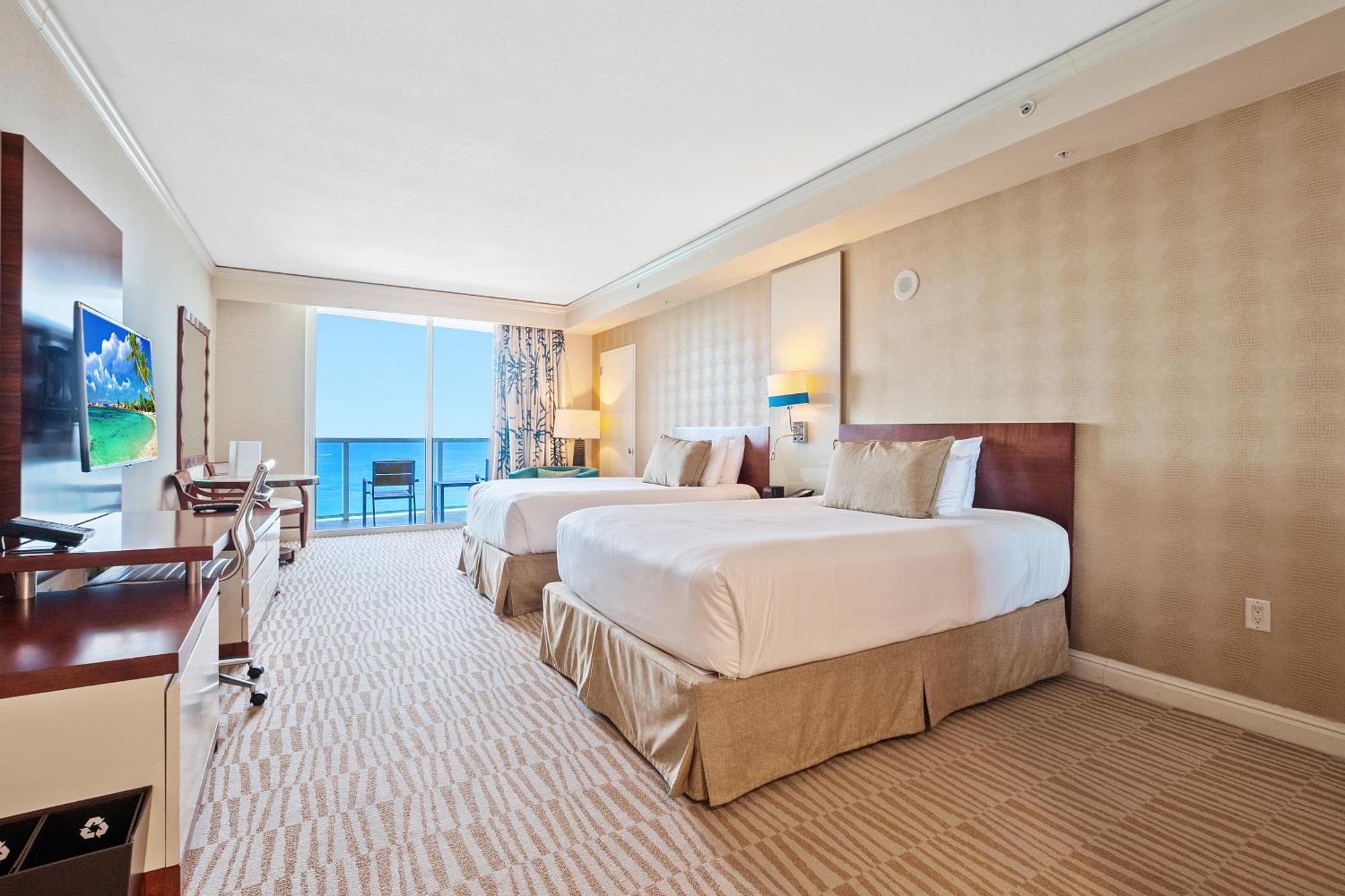 Trump International Deluxe 2 Queen Bed Ocean Front Sunny Isles Beach Kültér fotó